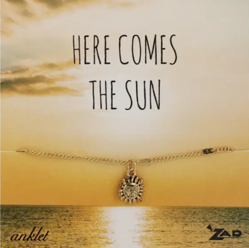 'Here Come The Sun' Anklet