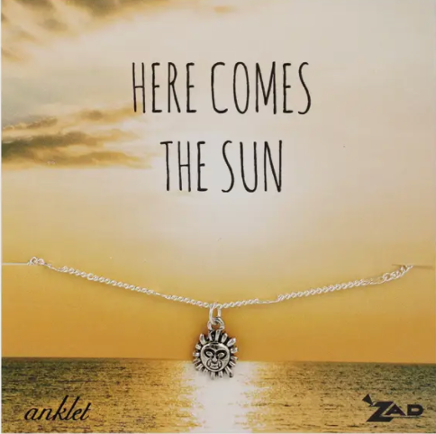 'Here Come The Sun' Anklet