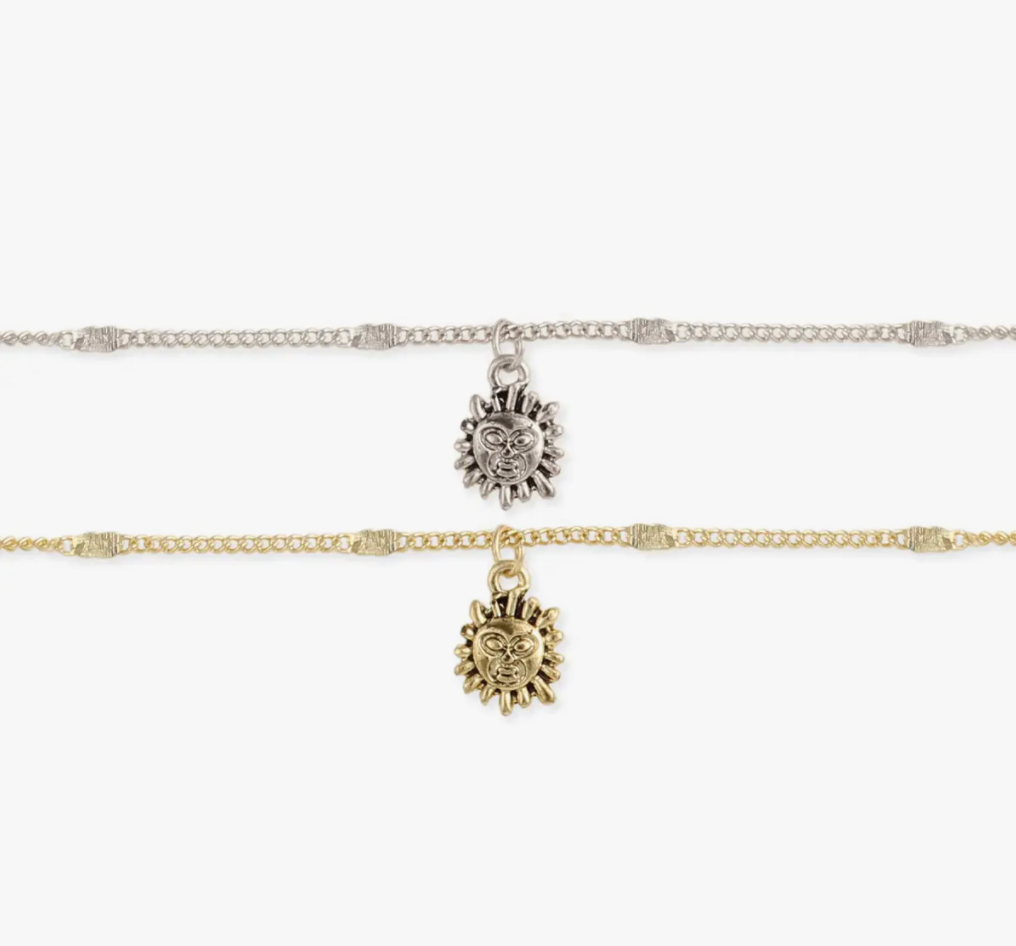 'Here Come The Sun' Anklet