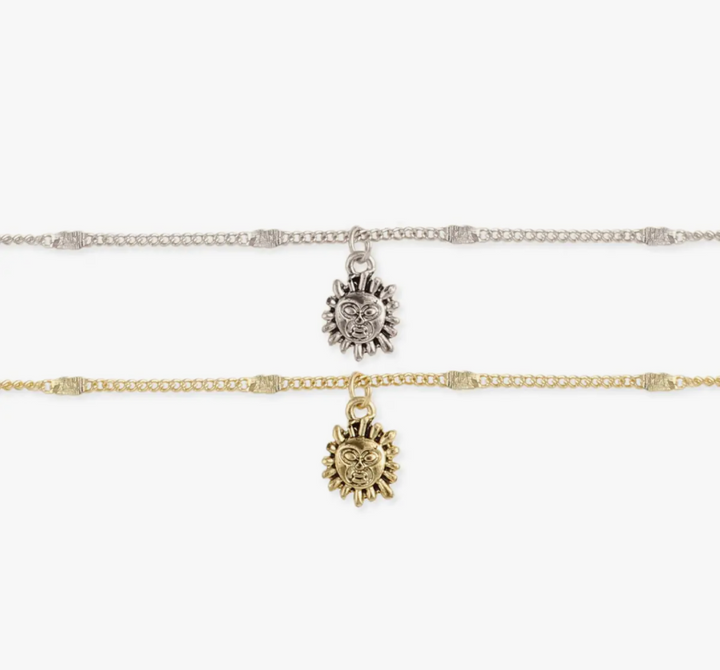 'Here Come The Sun' Anklet