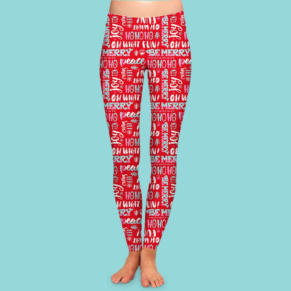 Holiday Print Legging