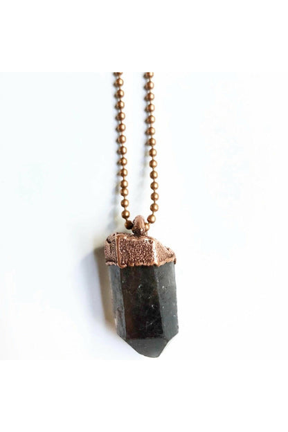 Merging Metals Ball Chain Necklace