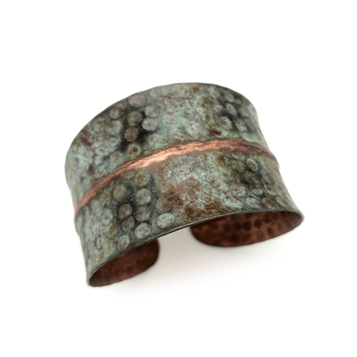 Anju Copper Patina Cuffs