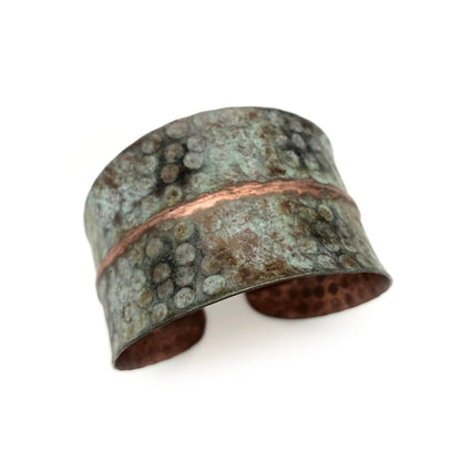 Anju Copper Patina Cuffs