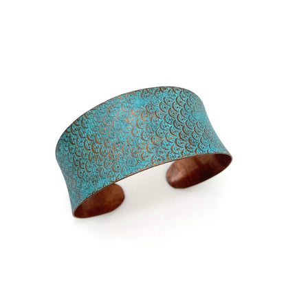 Anju Copper Patina Cuffs