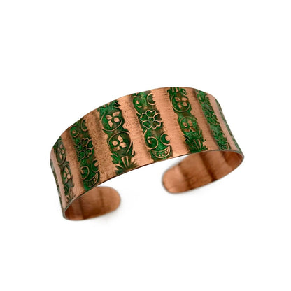Anju Copper Patina Cuffs