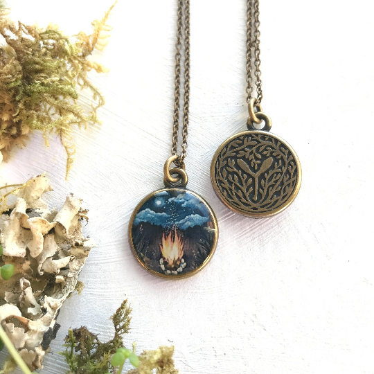Seed & Sky Campfire Necklace