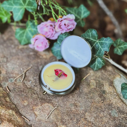 Handmade Solid Perfume With Flower or Bead