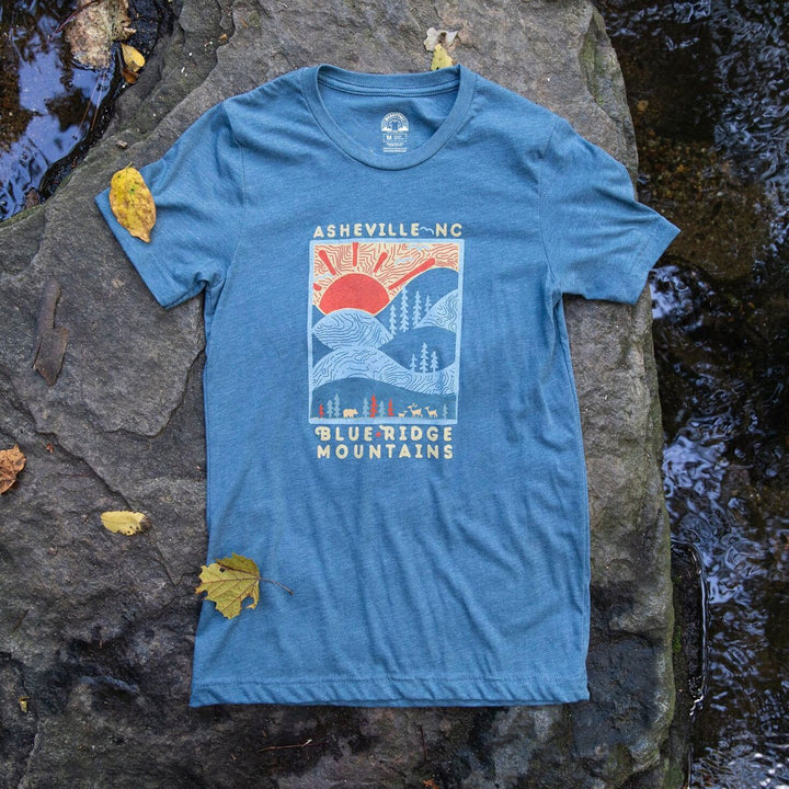 Asheville Blue Ridge Tee - Day