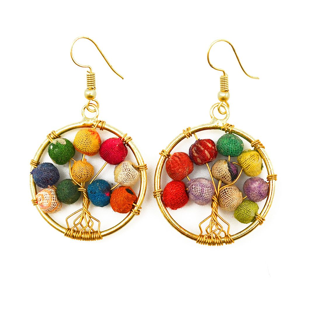 Aasha Tree Of Life Earrings