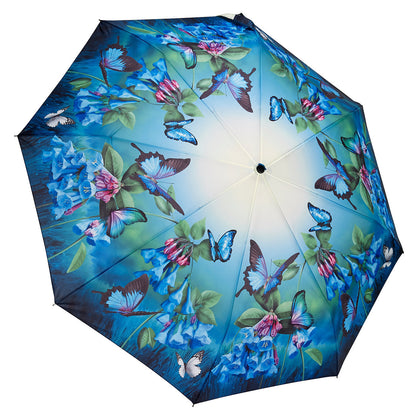 Nature Inspired Reverse Close Folding Umbrella