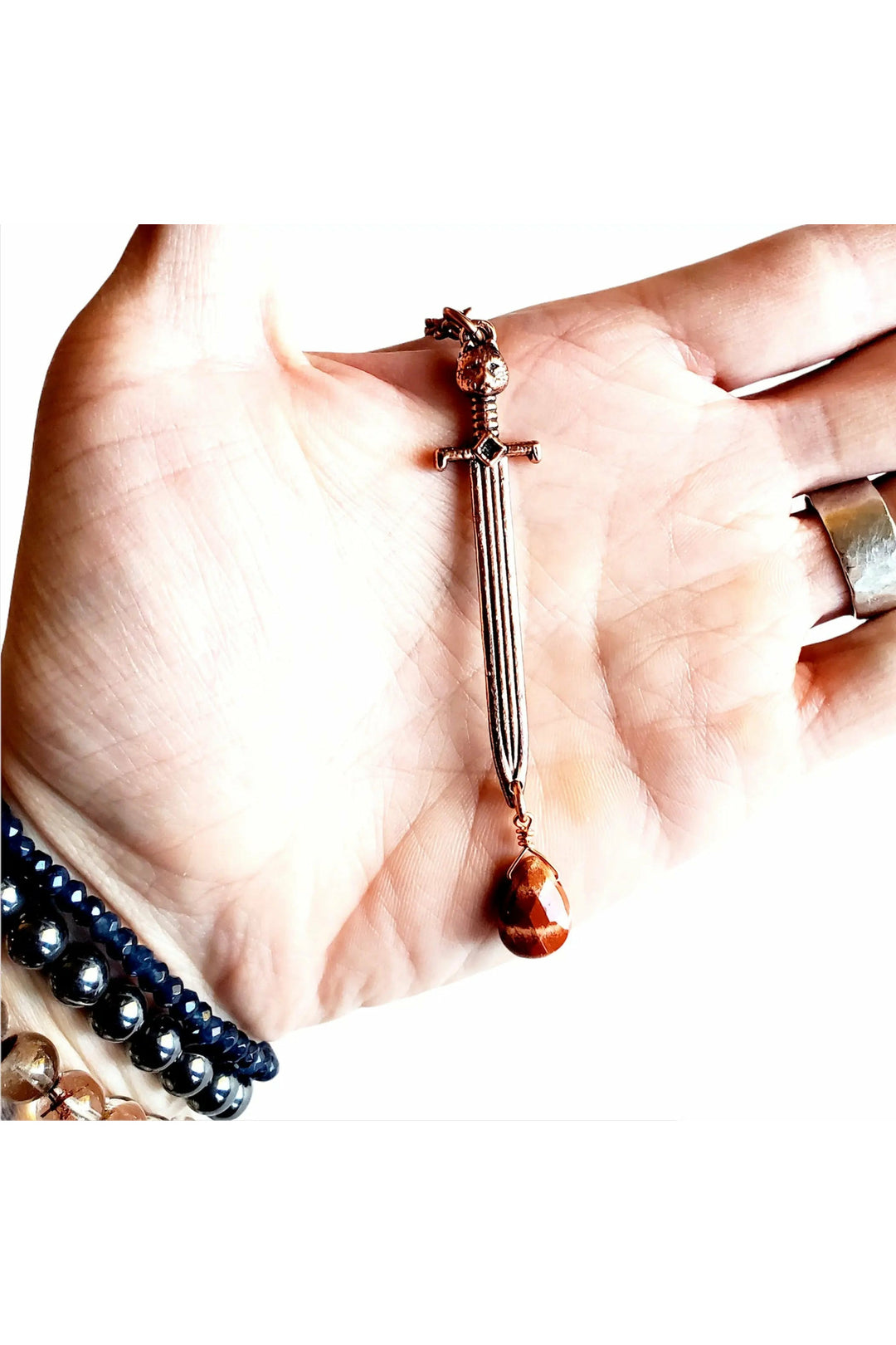 Double Edge Sword Necklace