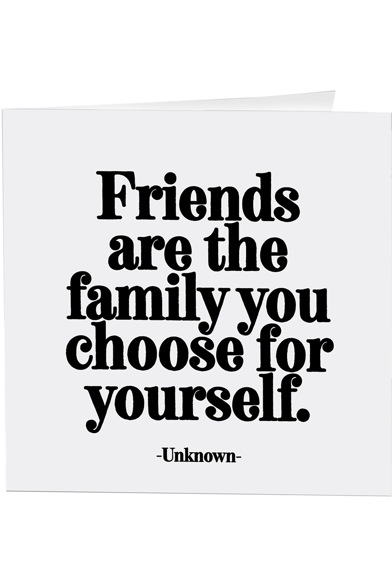 Quotable Greeting Card - B&W