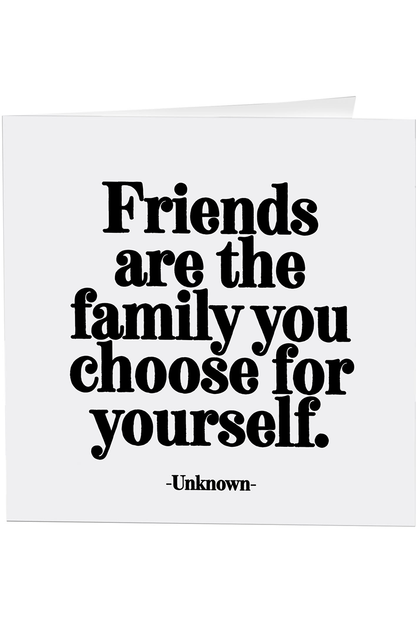 Quotable Greeting Card - B&W