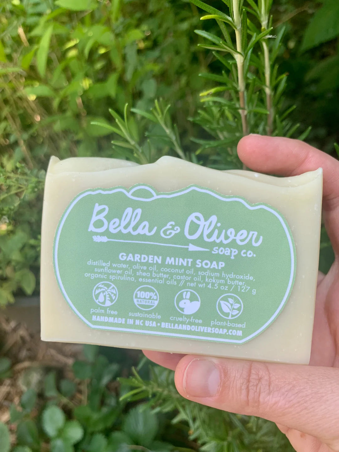 Bella & Oliver Soap - Garden Mint