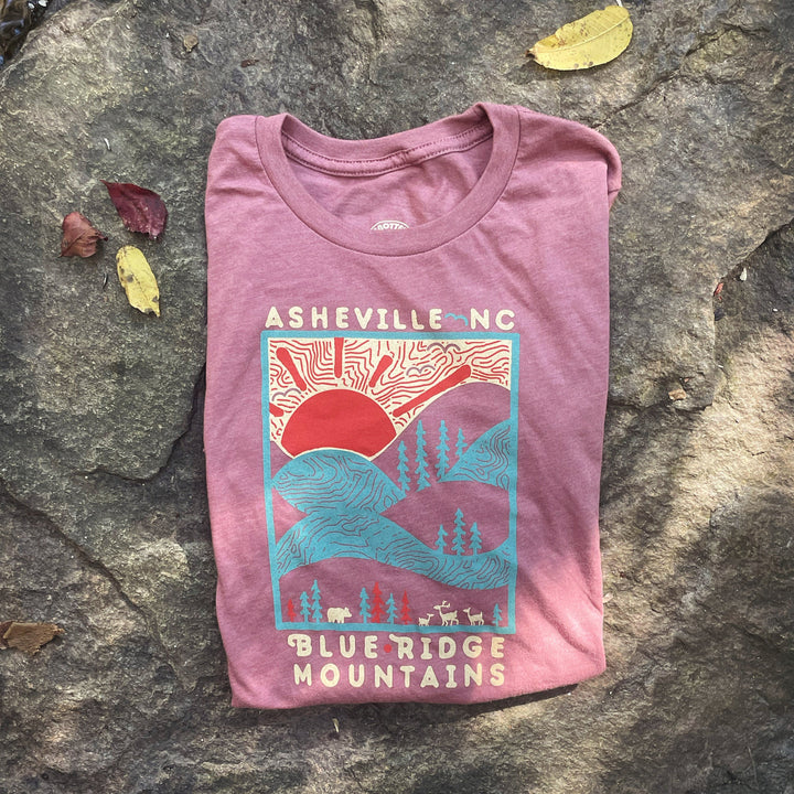 'A Day In The Blue Ridge Mountains' L/S Top