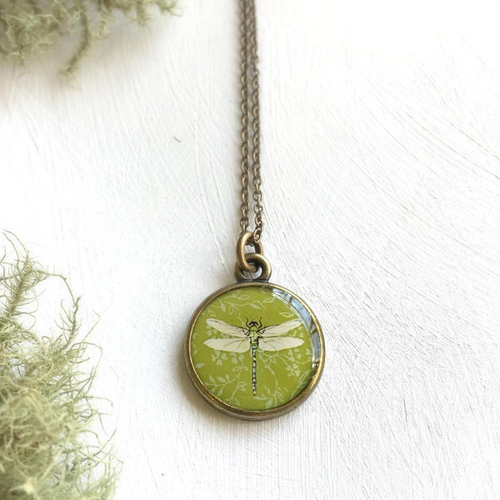 Seed & Sky Dragonfly Necklace
