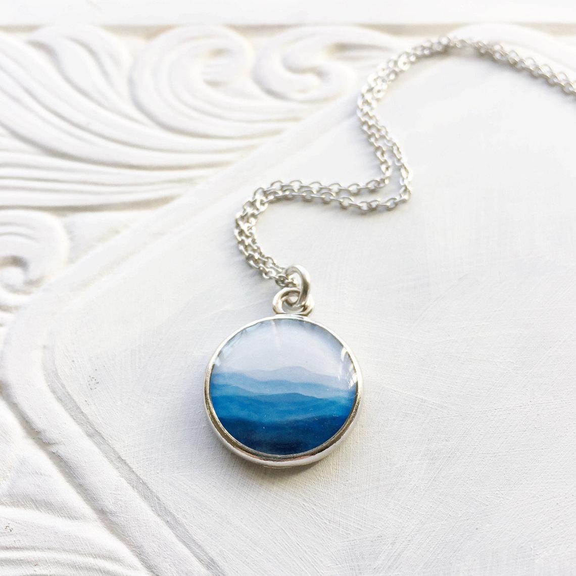 Seed & Sky Mountain Necklace