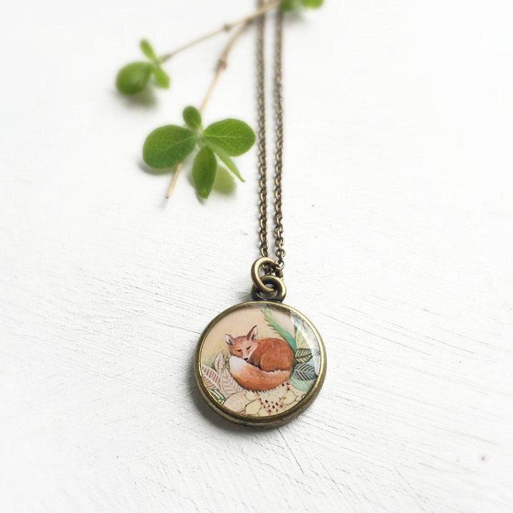 Seed & Sky Fox Necklace
