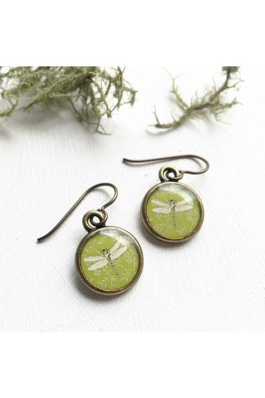 Seed & Sky Dragonfly Earrings