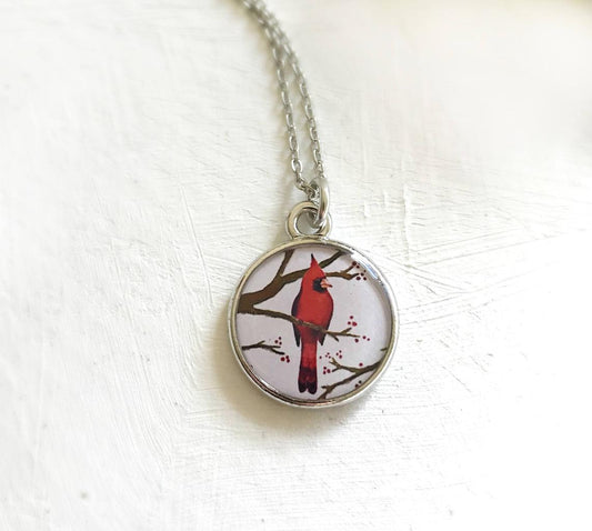Seed & Sky Cardinal Necklace