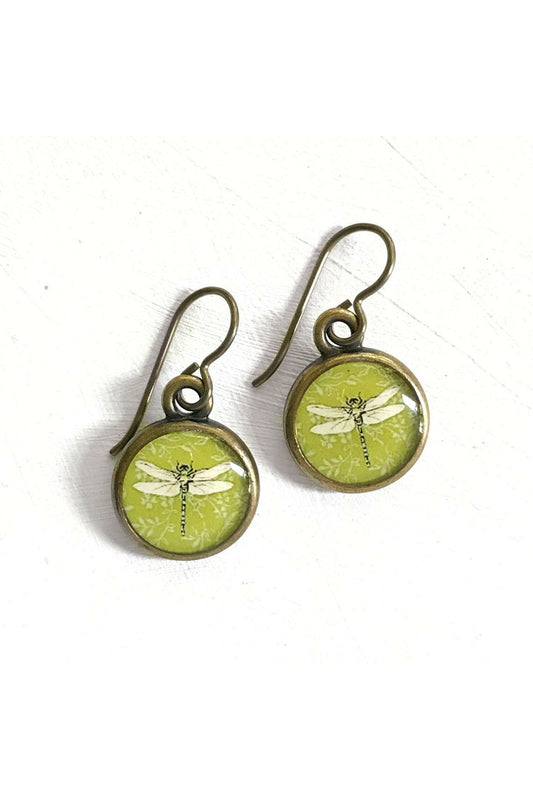 Seed & Sky Dragonfly Earrings
