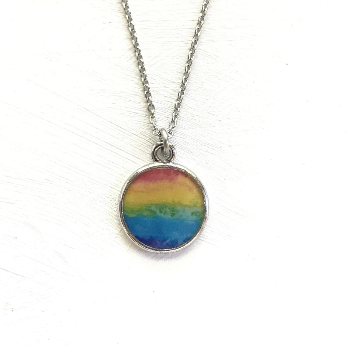 Seed & Sky Rainbow Necklace