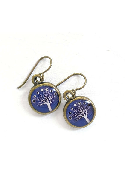 Seed & Sky Moon Phase Earrings