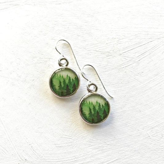 Seed & Sky Forest Earrings