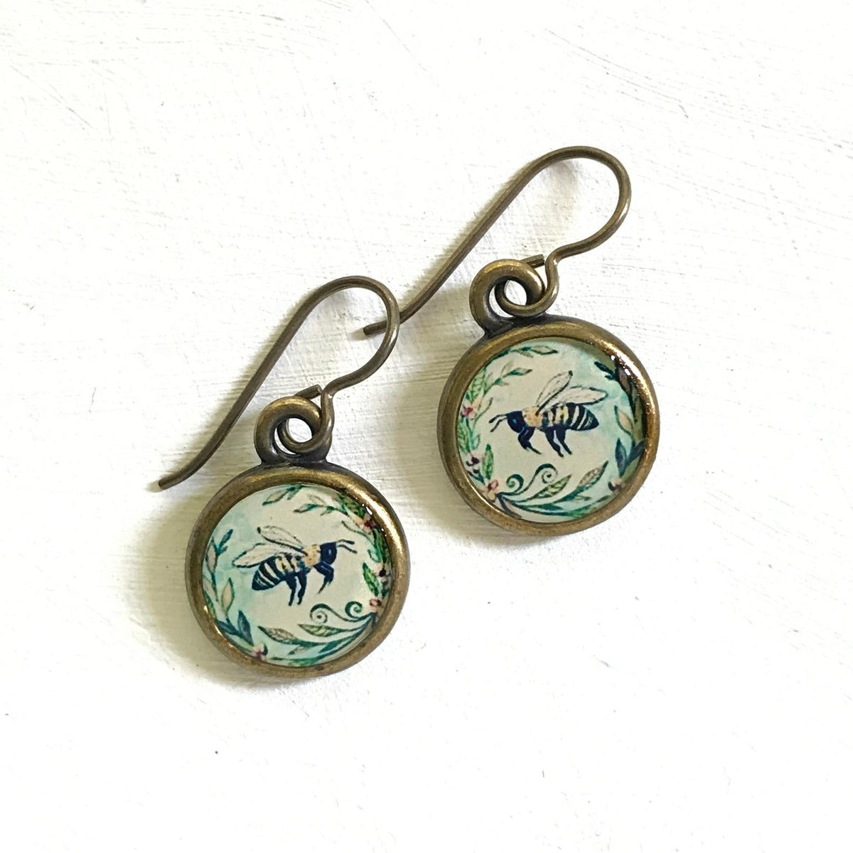 Seed & Sky Bee Earrings
