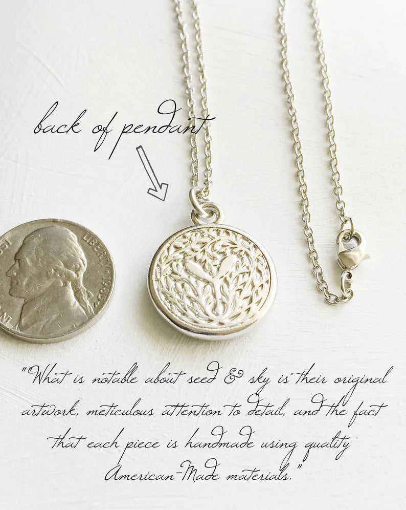 succulent pendant Seed & Sky Succulent Necklace – Charmed Boutique