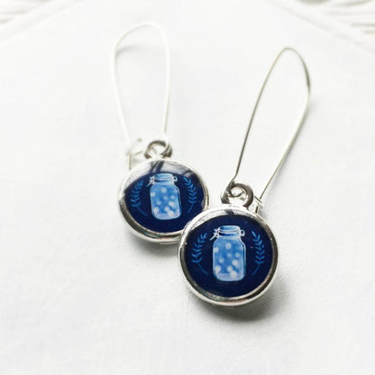 Seed & Sky Jar Earrings