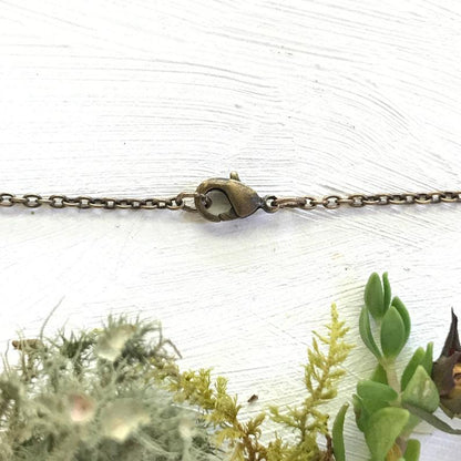Seed & Sky Black Bear Necklace