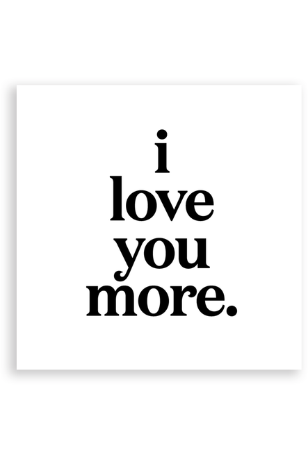 Quotable Greeting Card - B&W