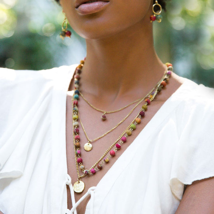 Aasha Strand Layered Necklace