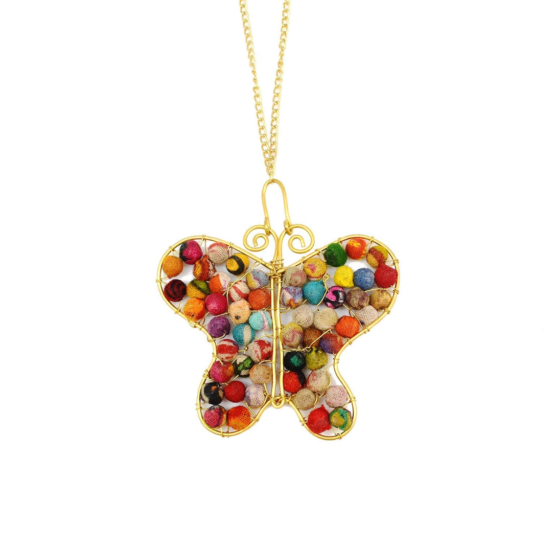 Aasha Butterfly Necklace