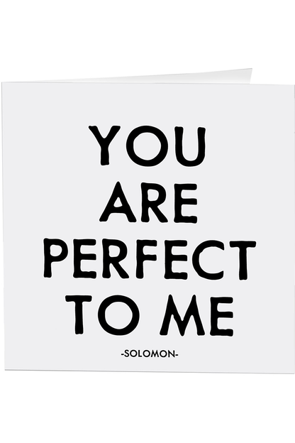 Quotable Greeting Card - B&W
