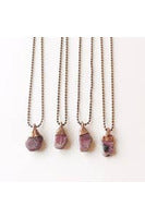 Merging Metals Ball Chain Necklace