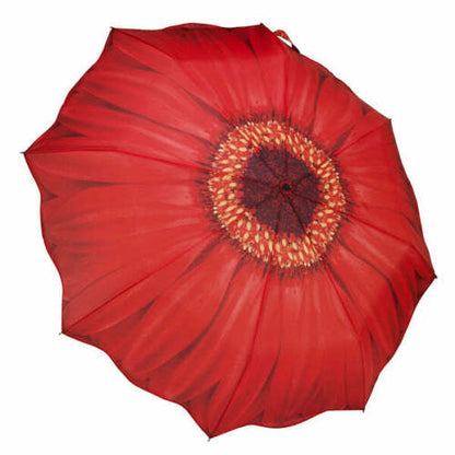 Floral Reverse Close Folding Umbrella