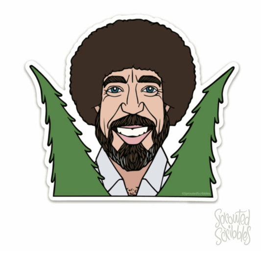 Bob Ross Sticker