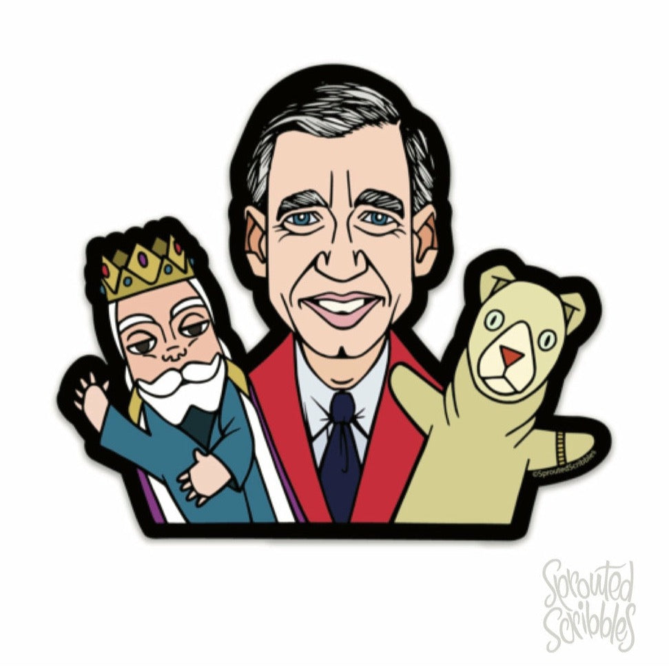 Mister Rogers Sticker