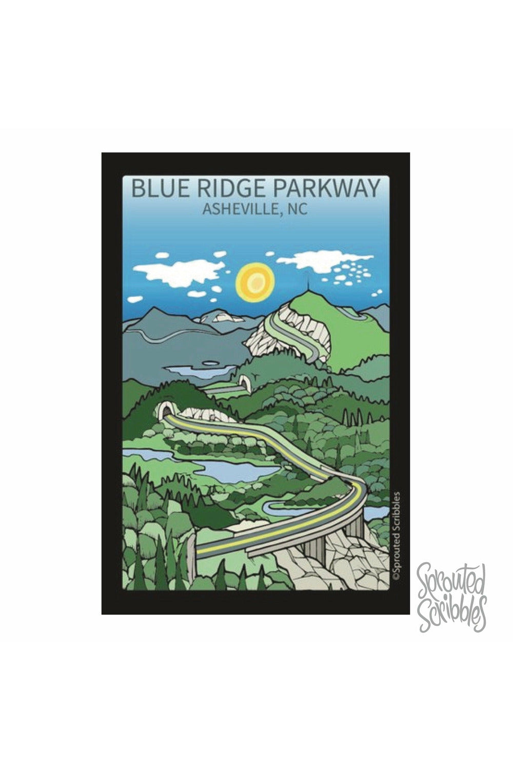 Blue Ridge Postcard