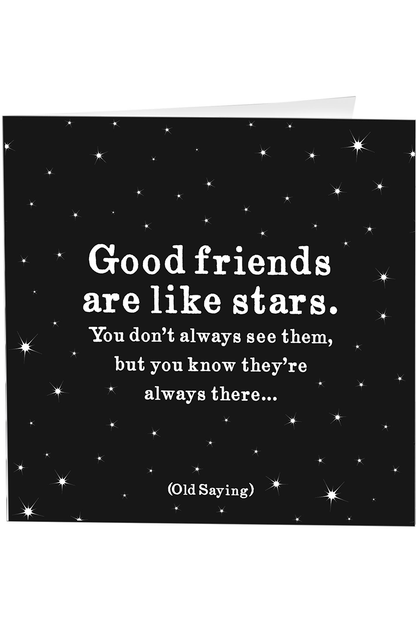 Quotable Greeting Card - B&W